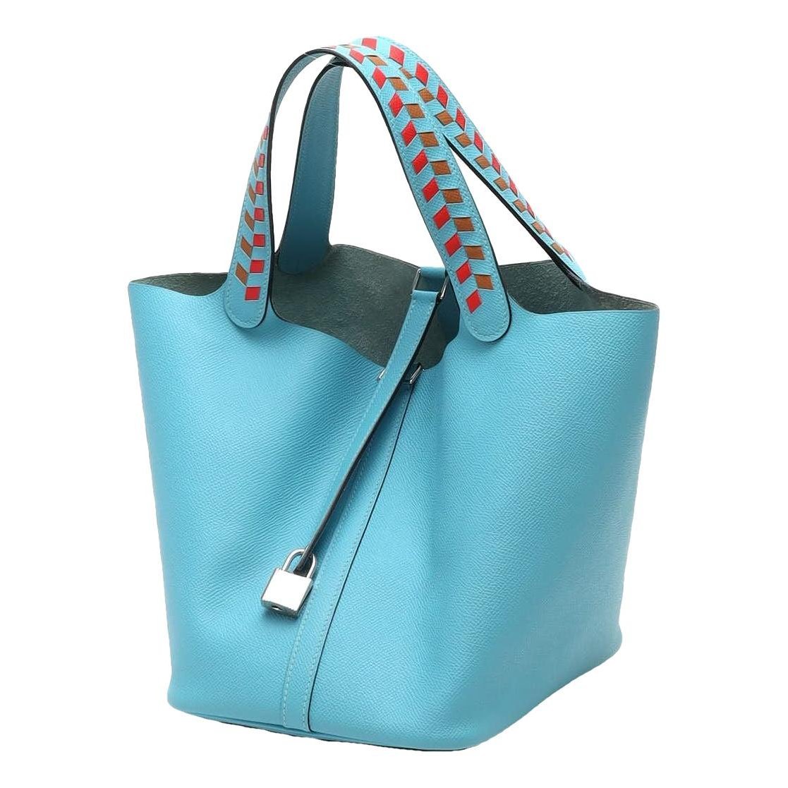 Picotin leather handbag