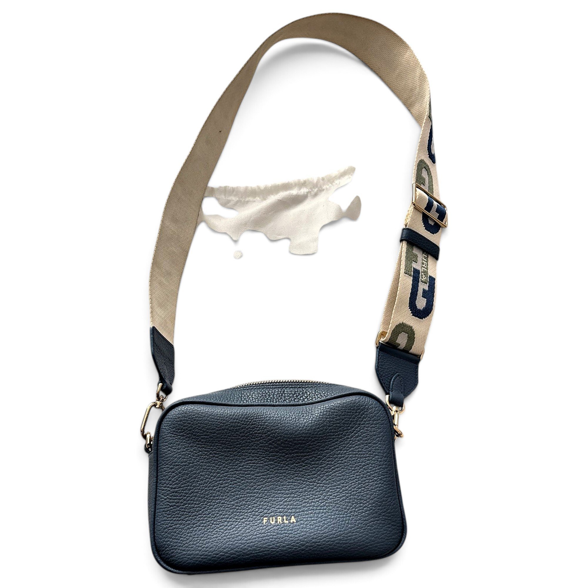 Leather crossbody bag