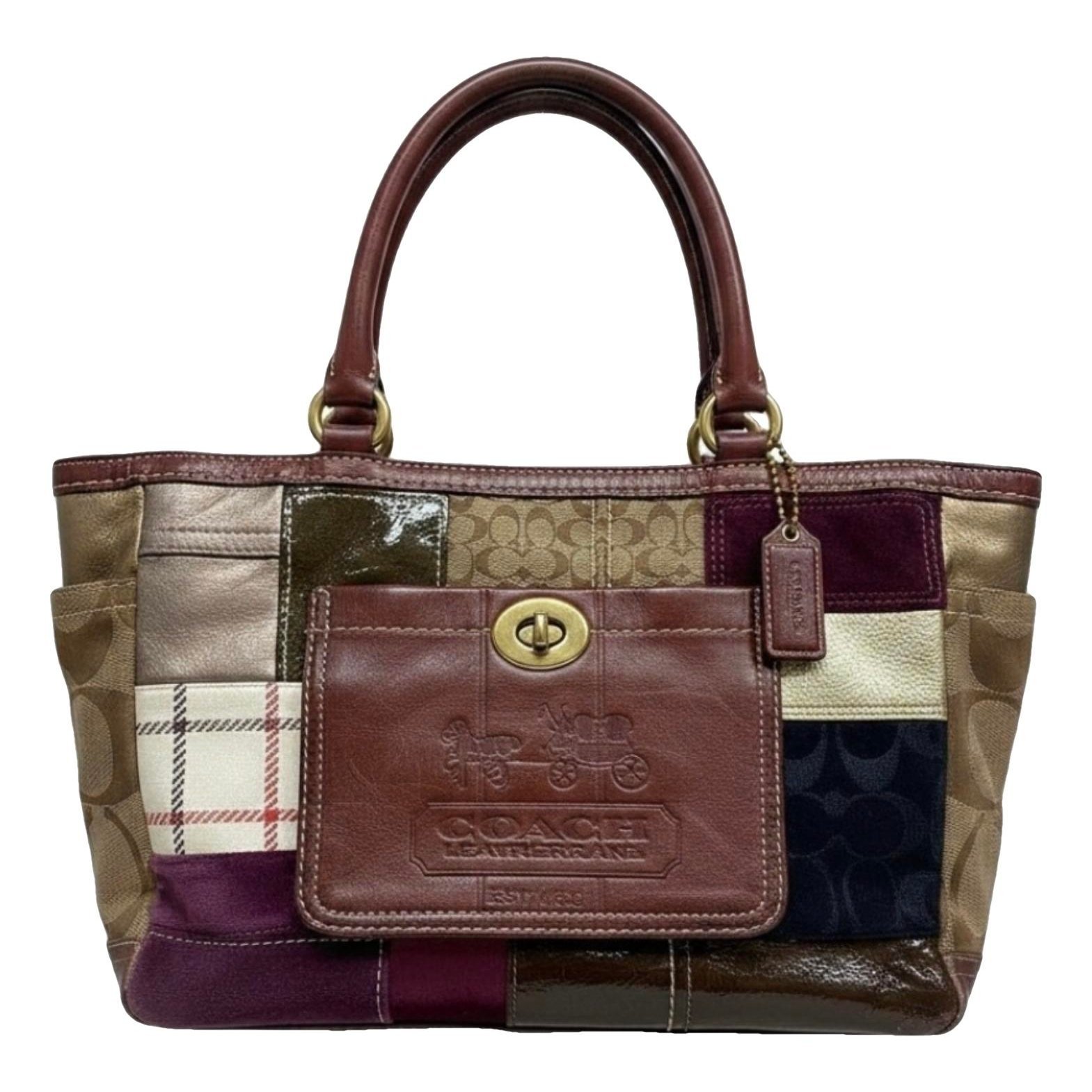 Leather tote