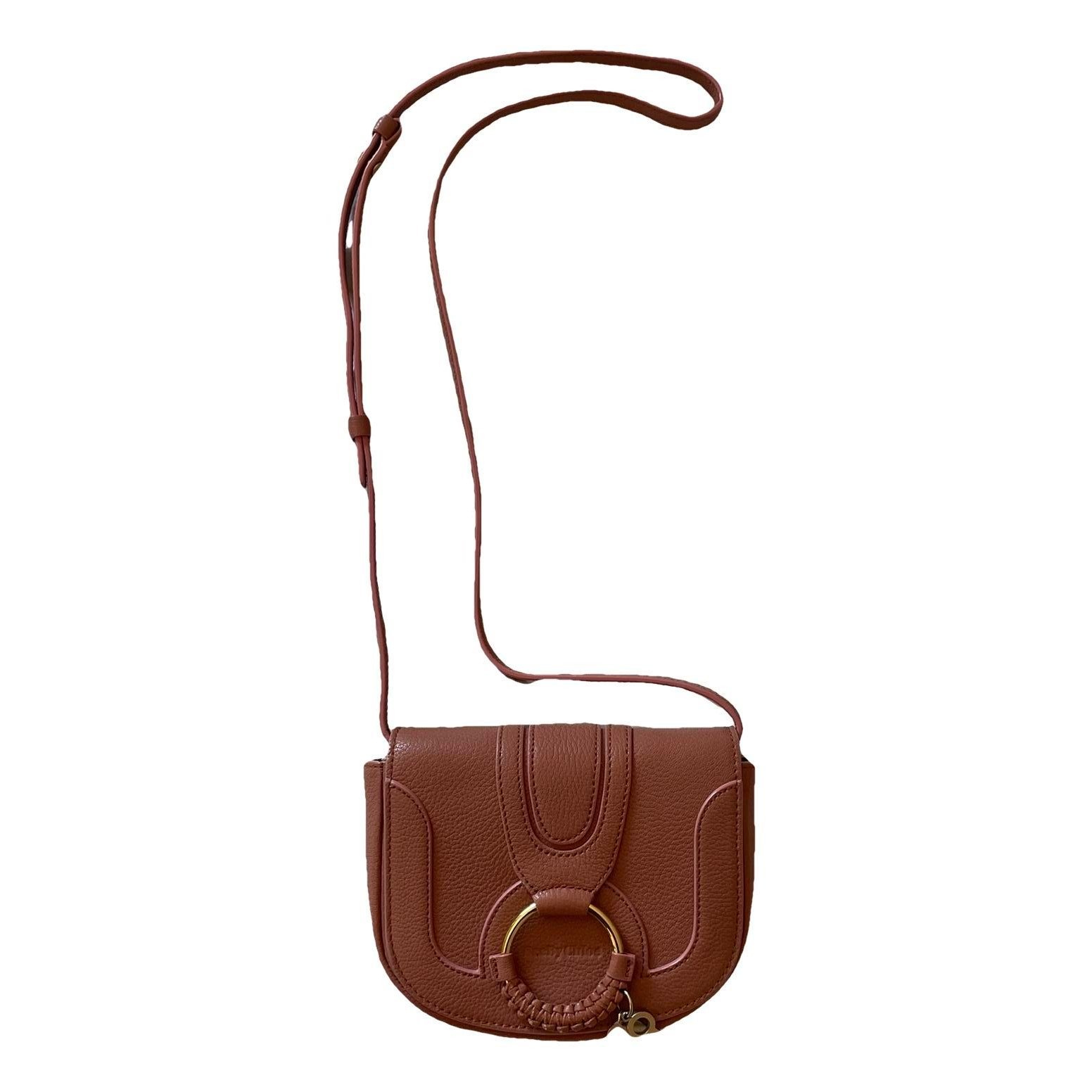 Leather crossbody bag