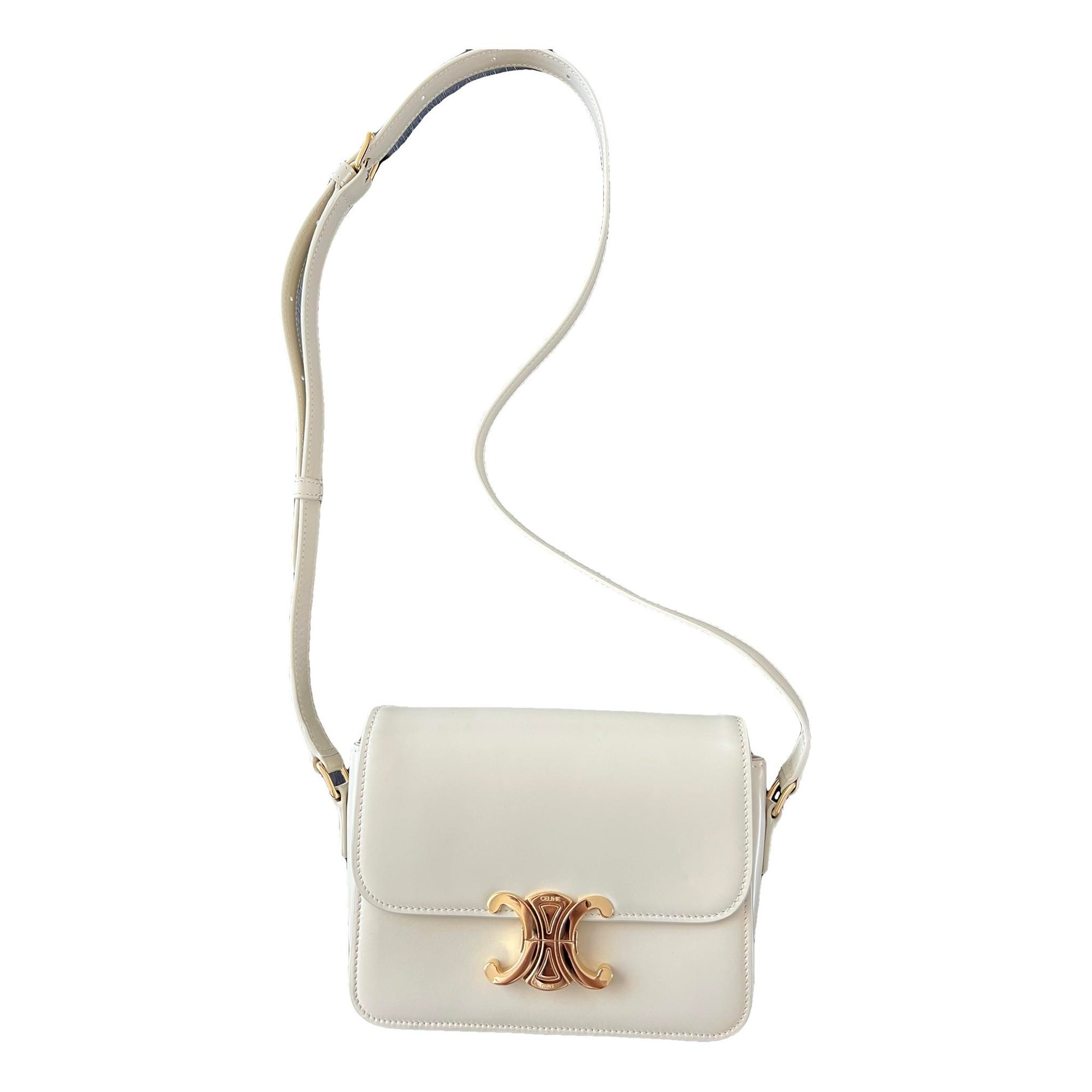 Triomphe leather handbag