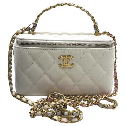 Trendy CC Vanity leather handbag
