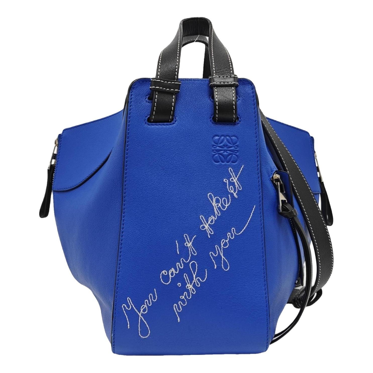Hammock leather handbag