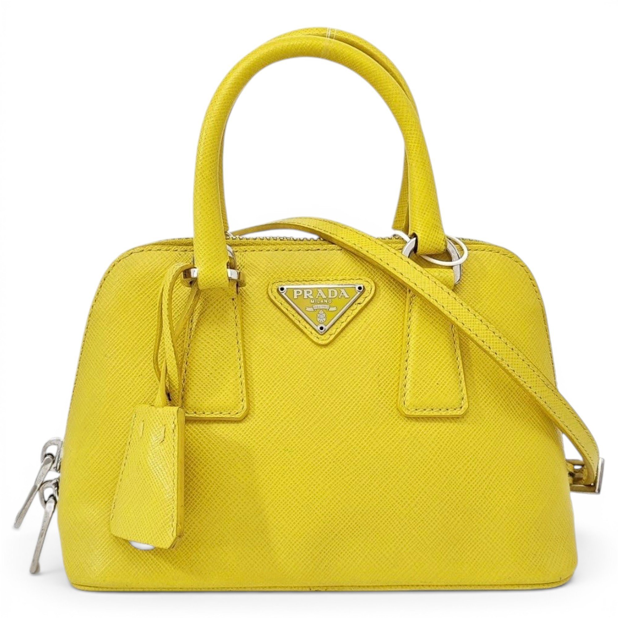 Promenade leather handbag
