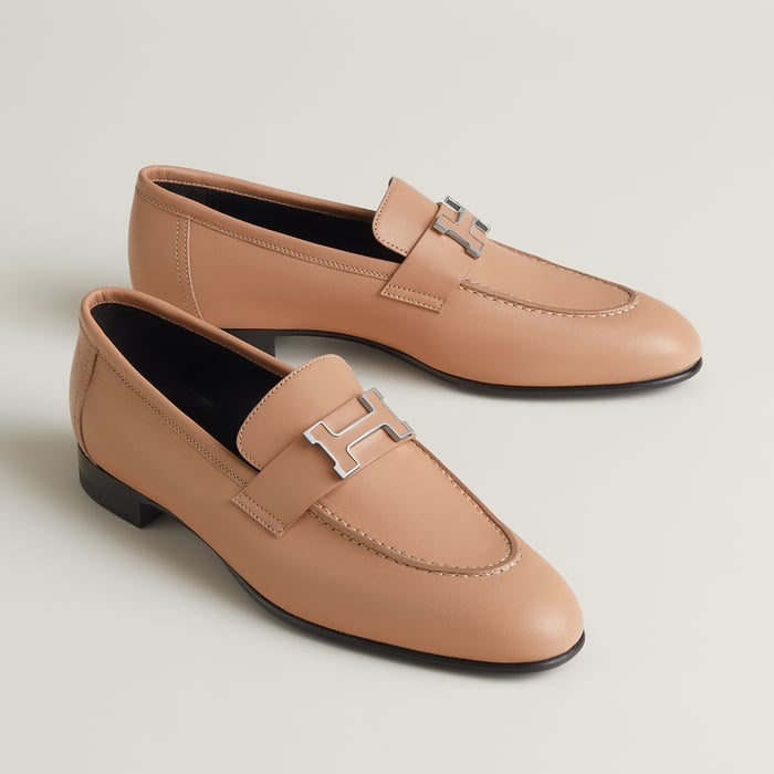 Beige Perlino Paris Loafer