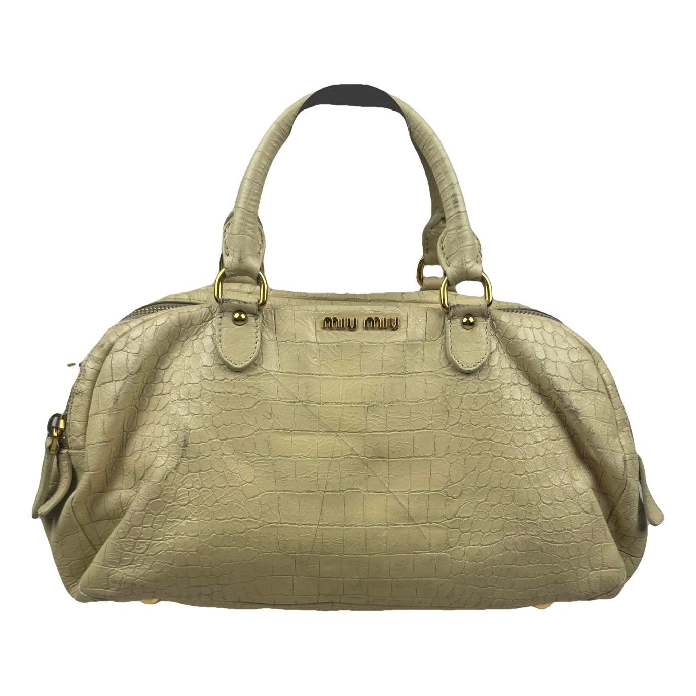 Leather handbag