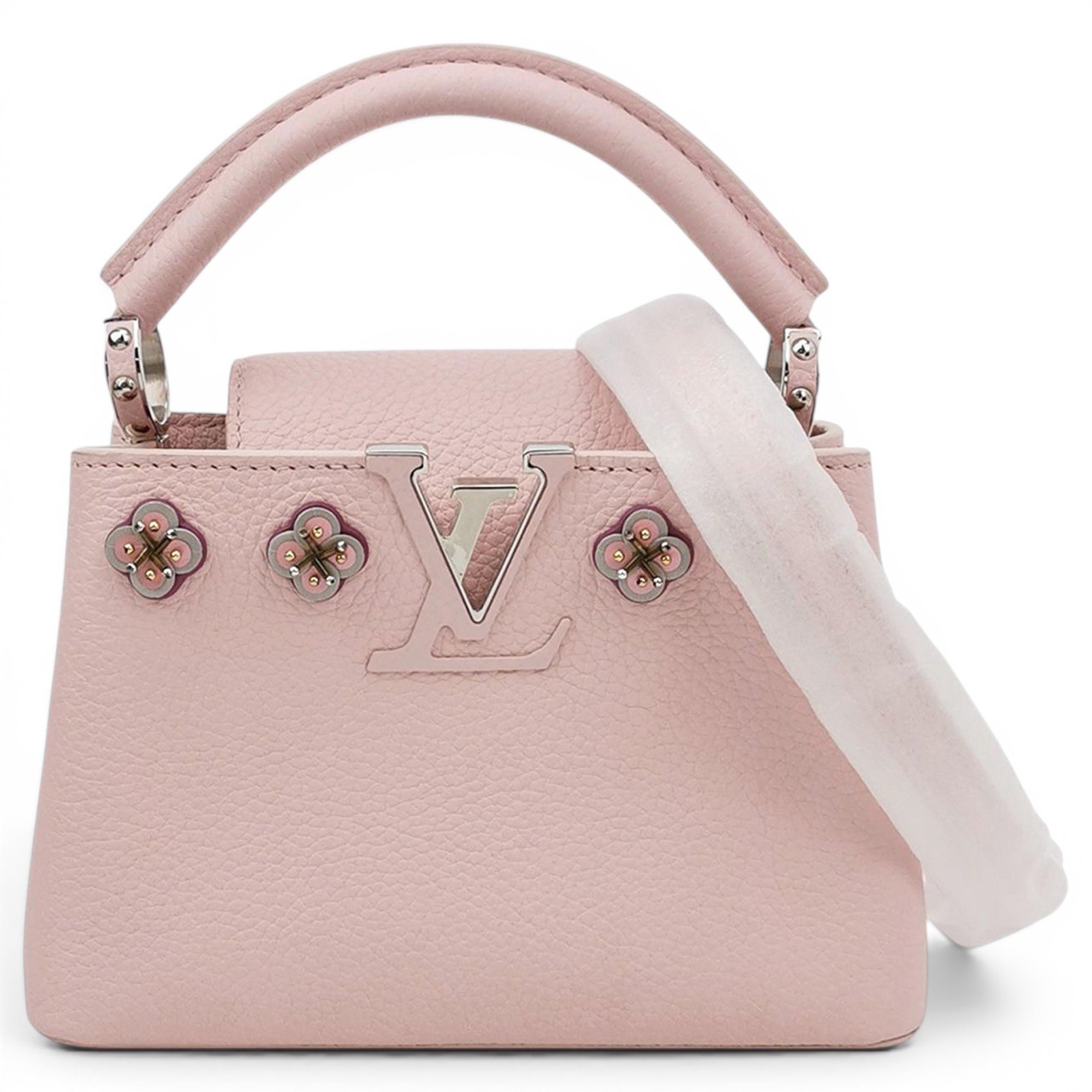 Capucines leather handbag