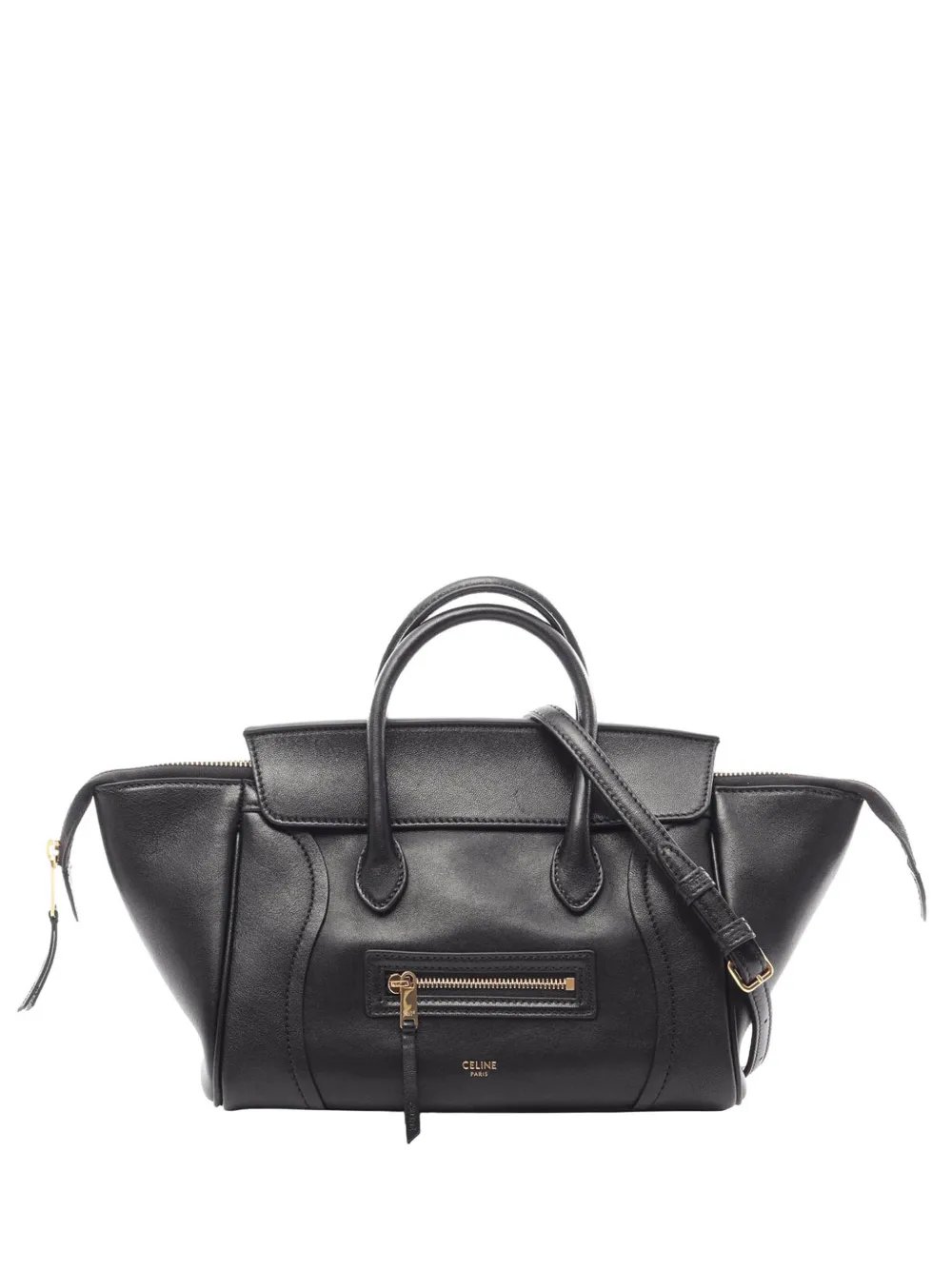 2010-2026 Calfskin Little Luggage Top Handle Bag satchel