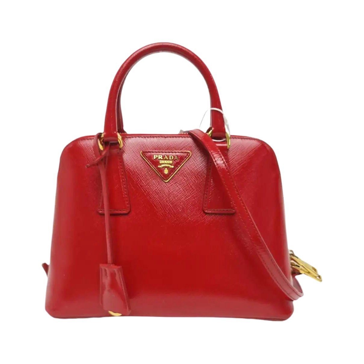 Promenade leather handbag