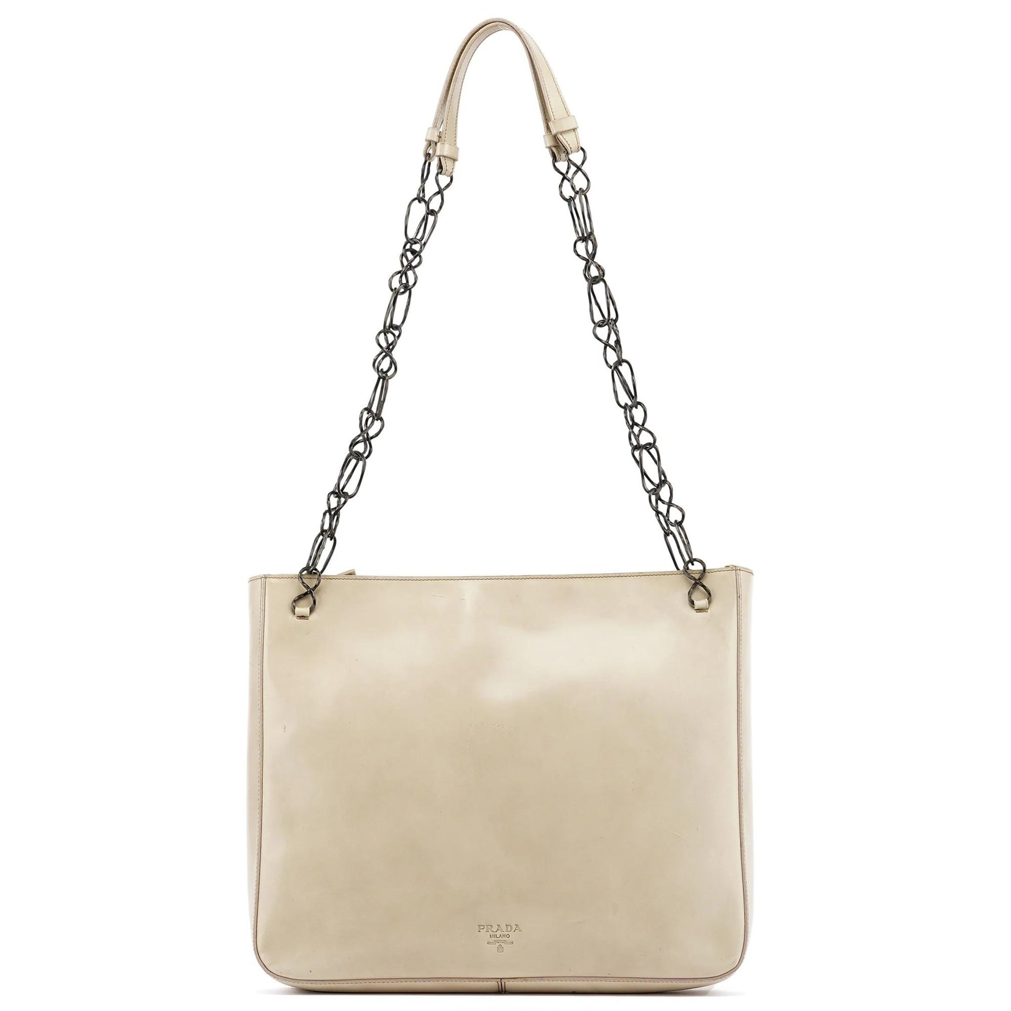Re-Edition 1995 patent leather tote