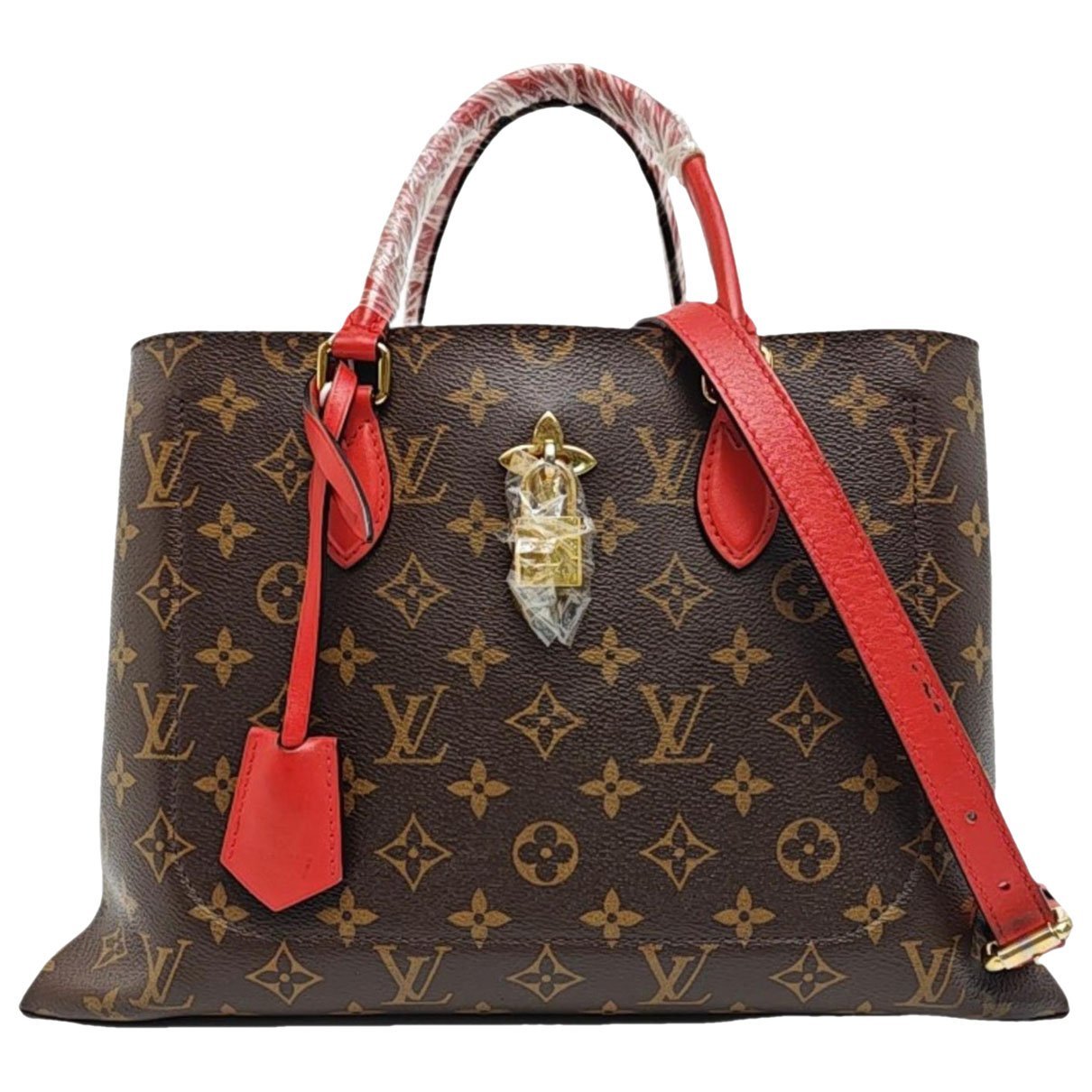 Bellflower leather handbag