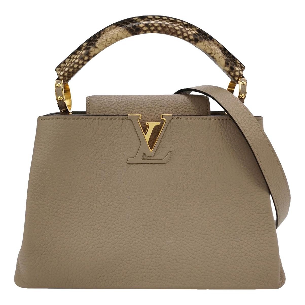 Capucines leather handbag