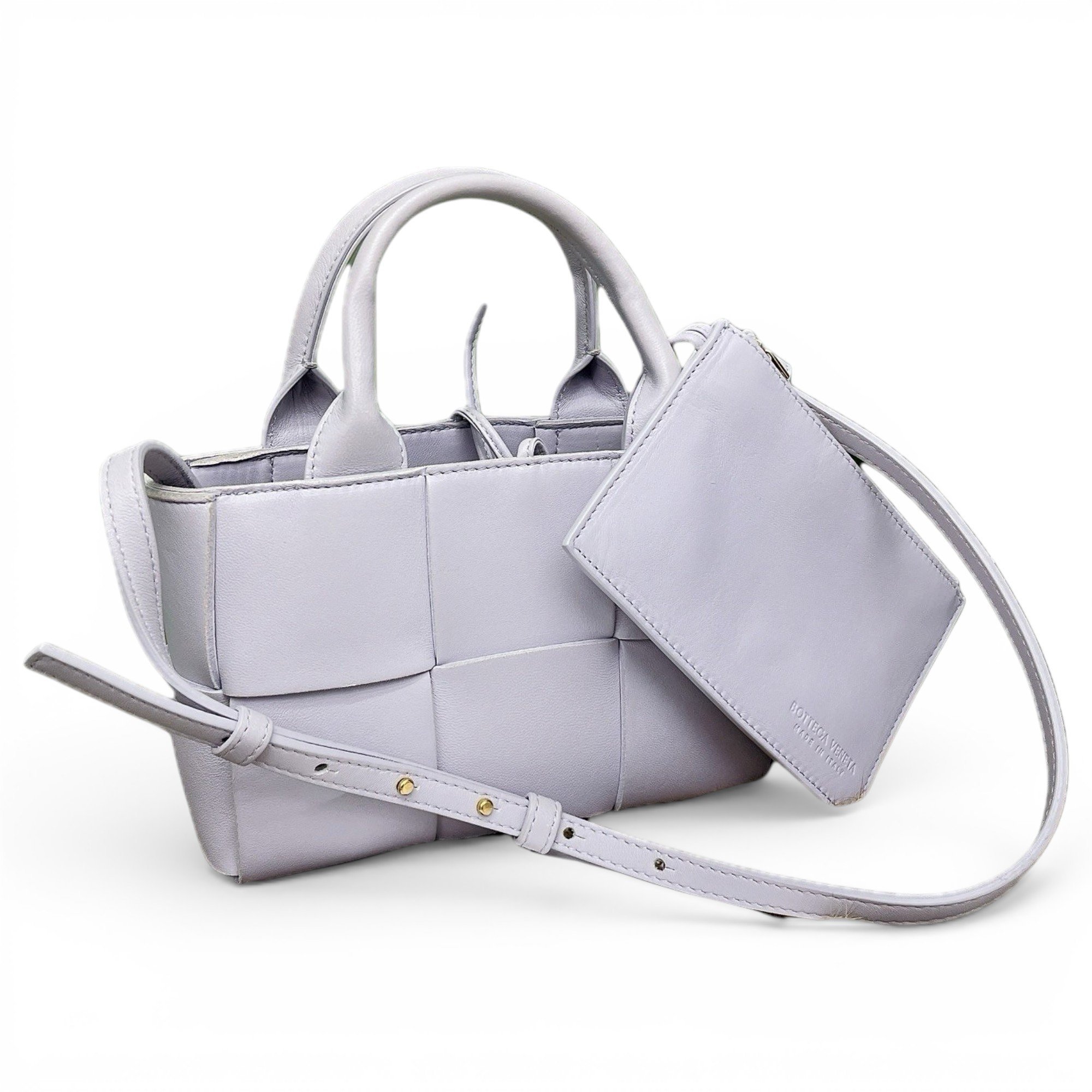 Arco leather handbag