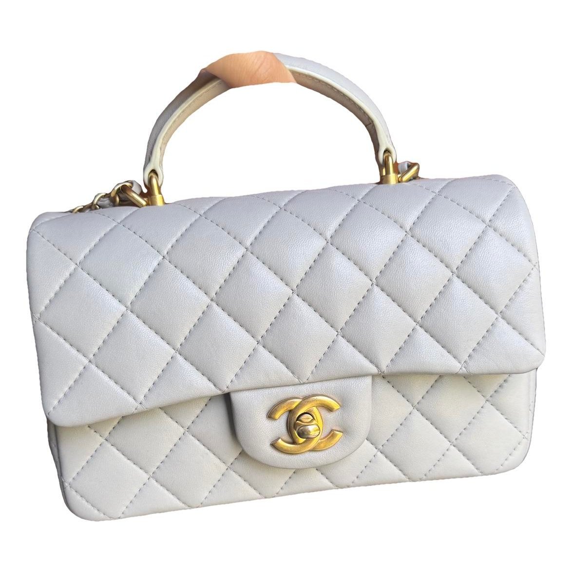 Timeless Classique Top Handle leather handbag