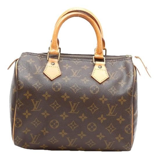 Speedy leather handbag