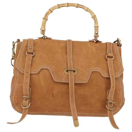 Leather handbag