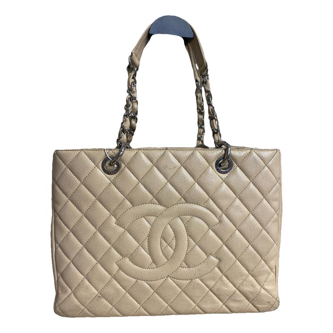Grand shopping leather tote