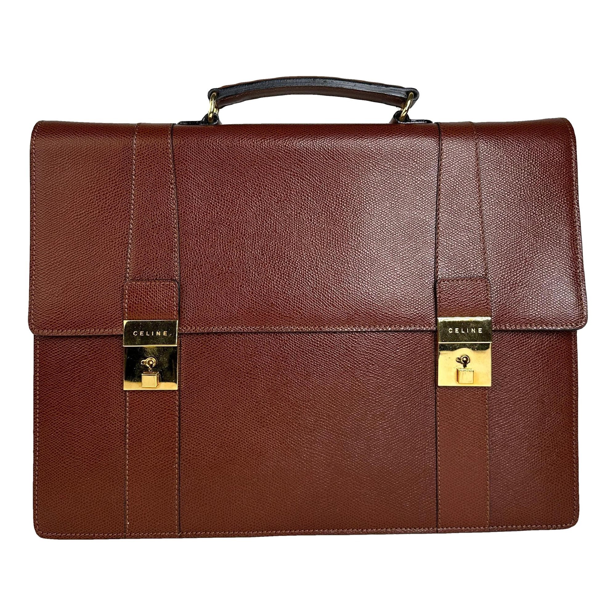 Classic leather handbag