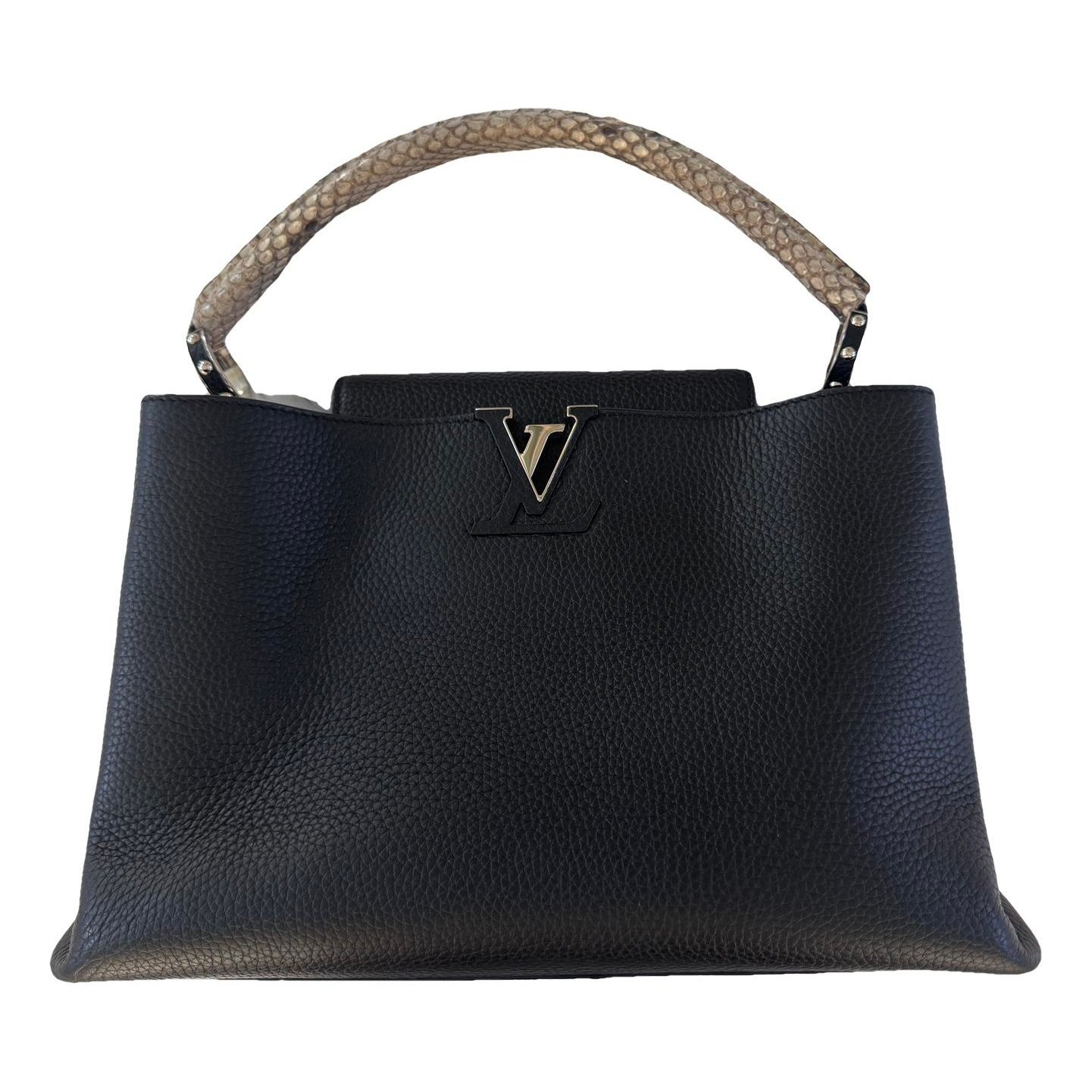 Capucines leather handbag