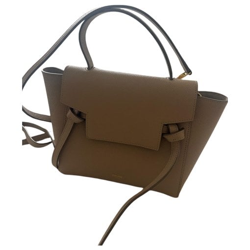 Belt leather handbag