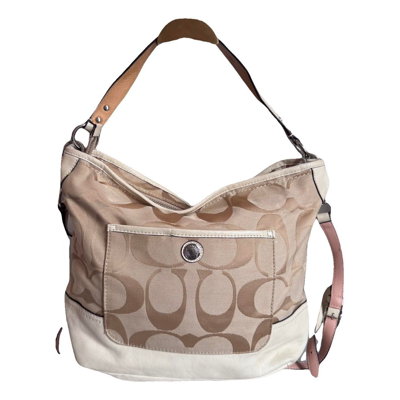 Signature Sufflette cloth handbag