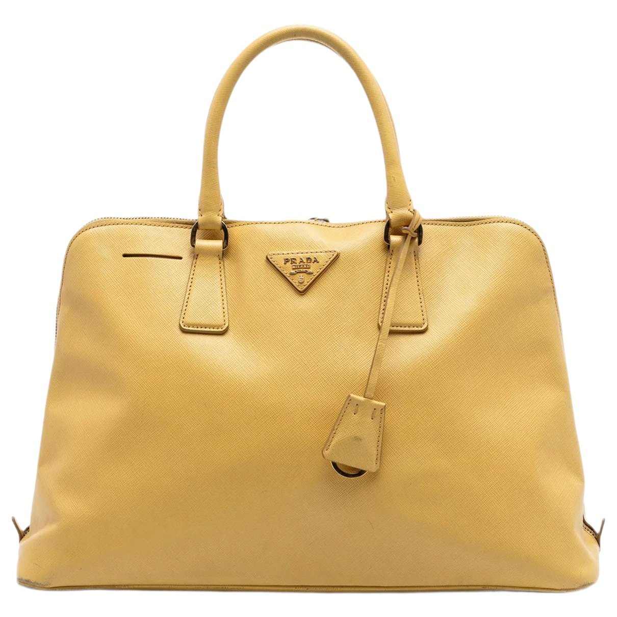 Promenade leather satchel