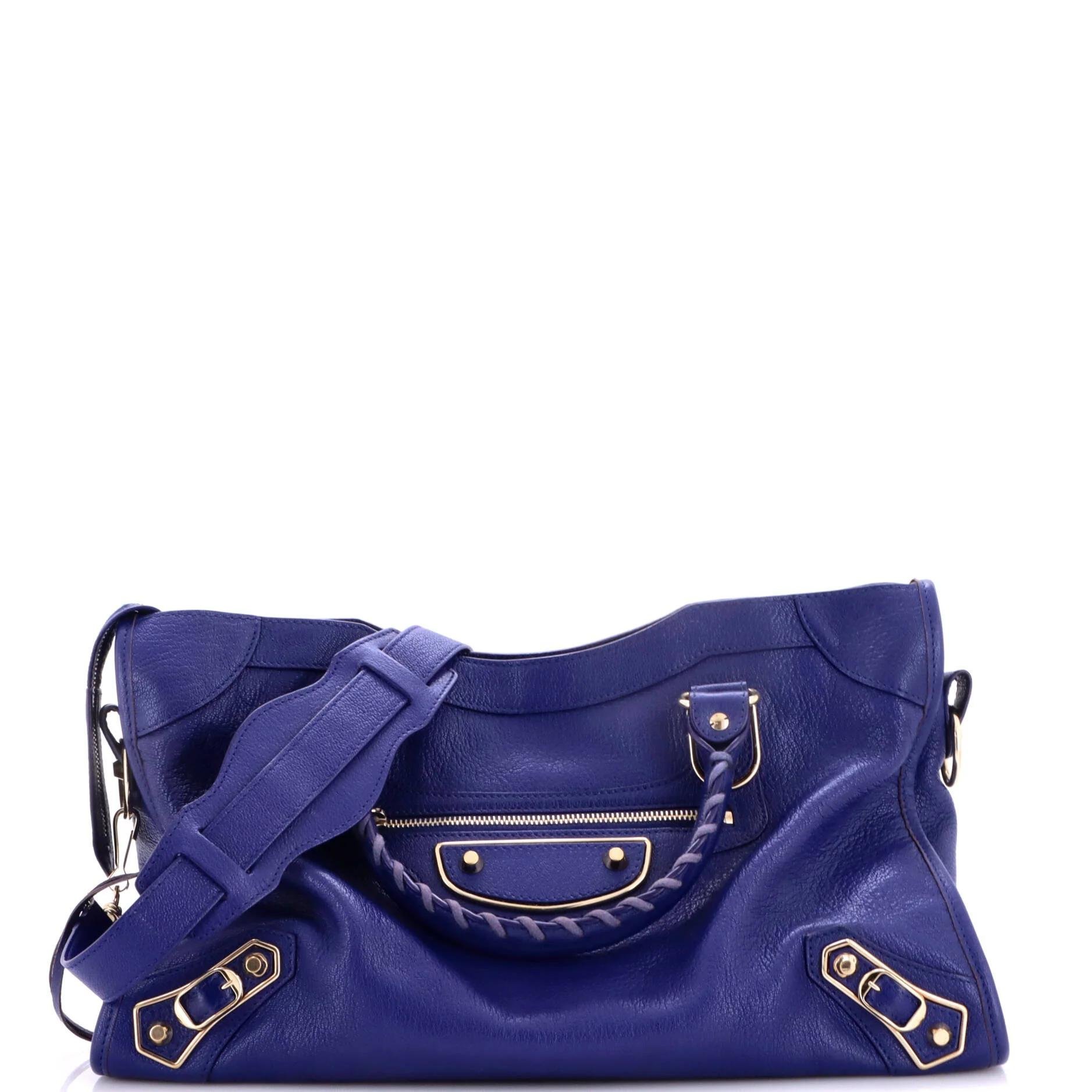 Leather satchel