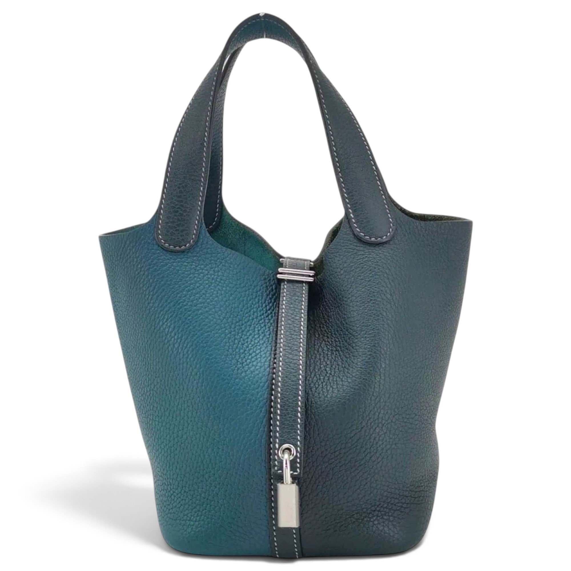 Picotin leather handbag