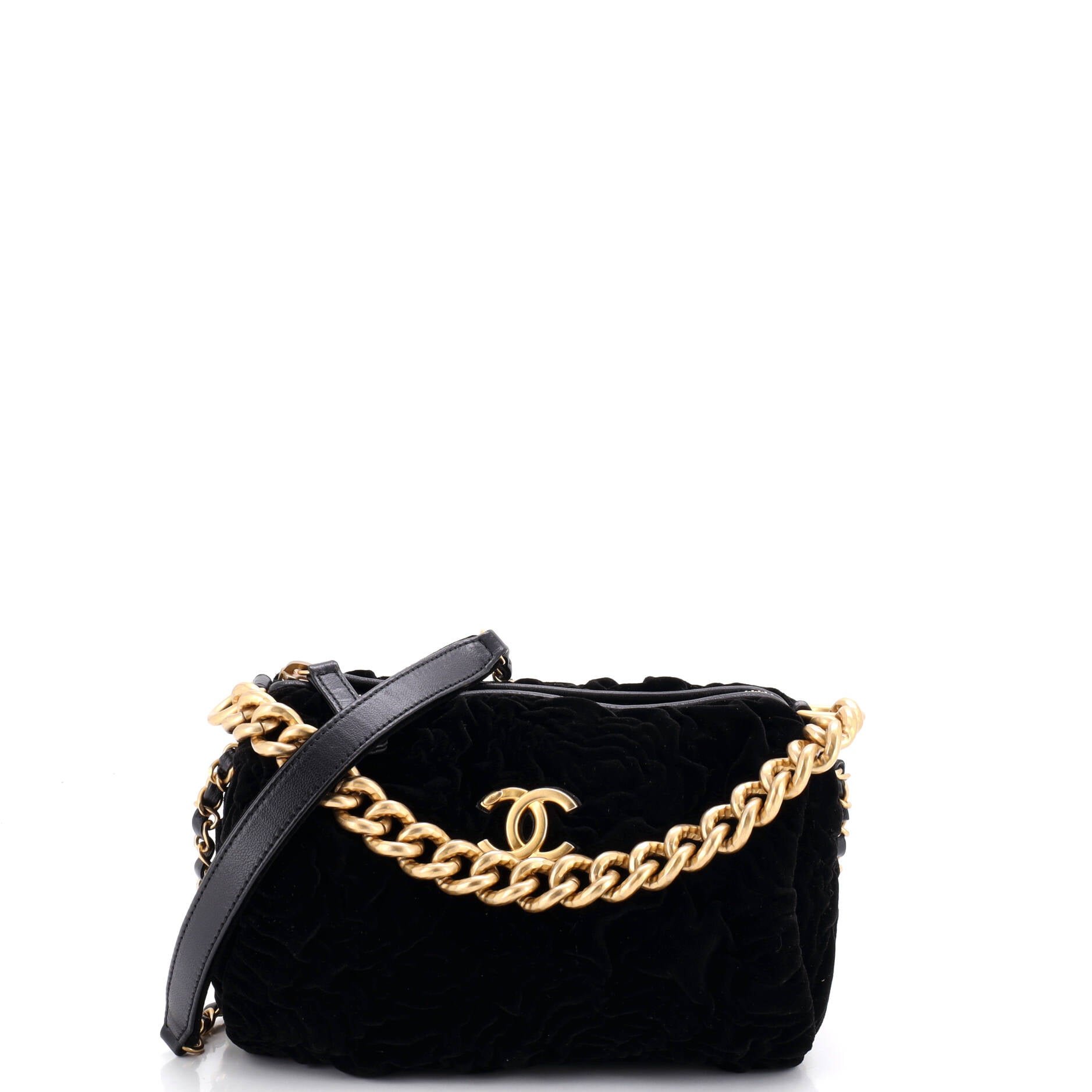 CC 2-Way Zip Bowler Camellia Velvet
