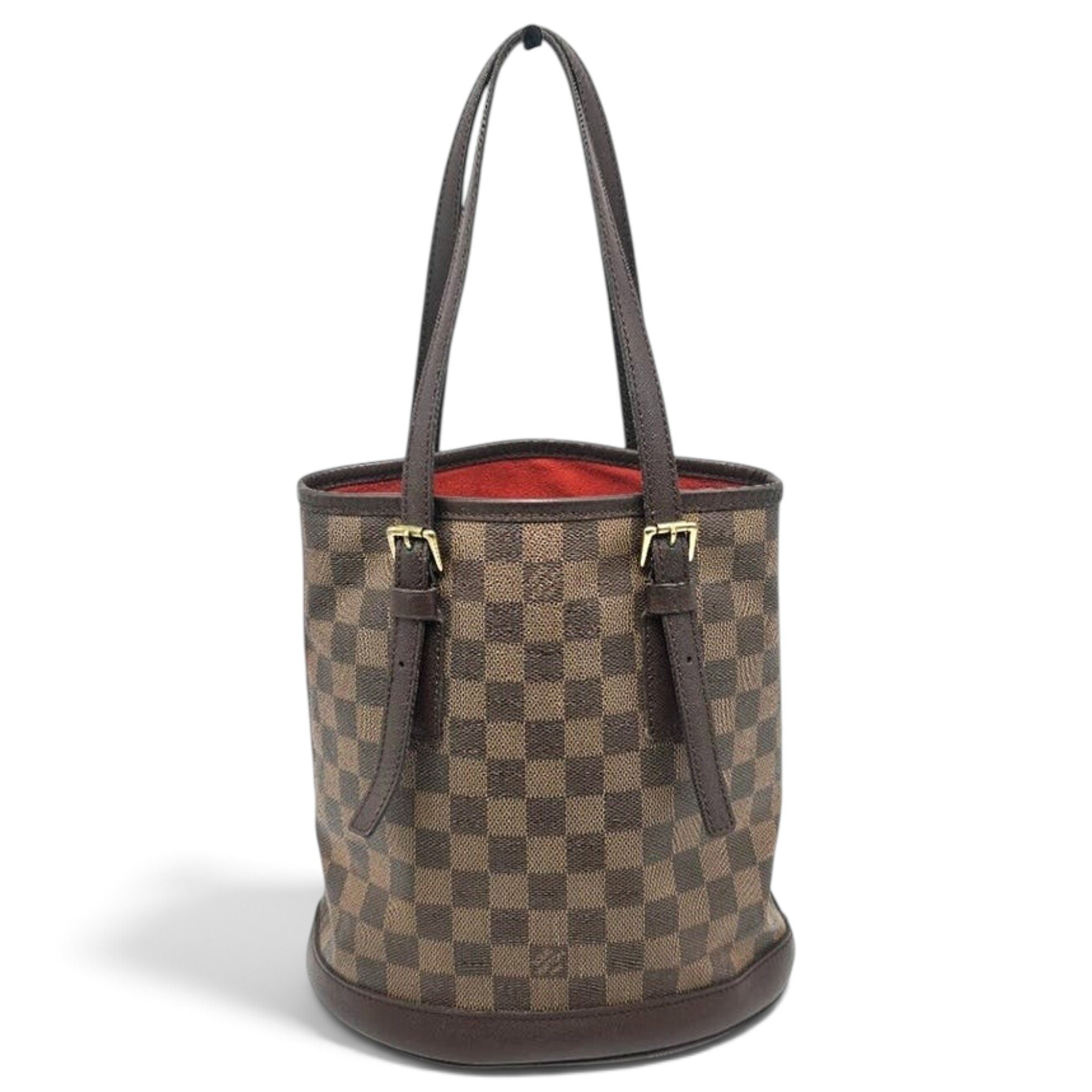 Bucket leather tote