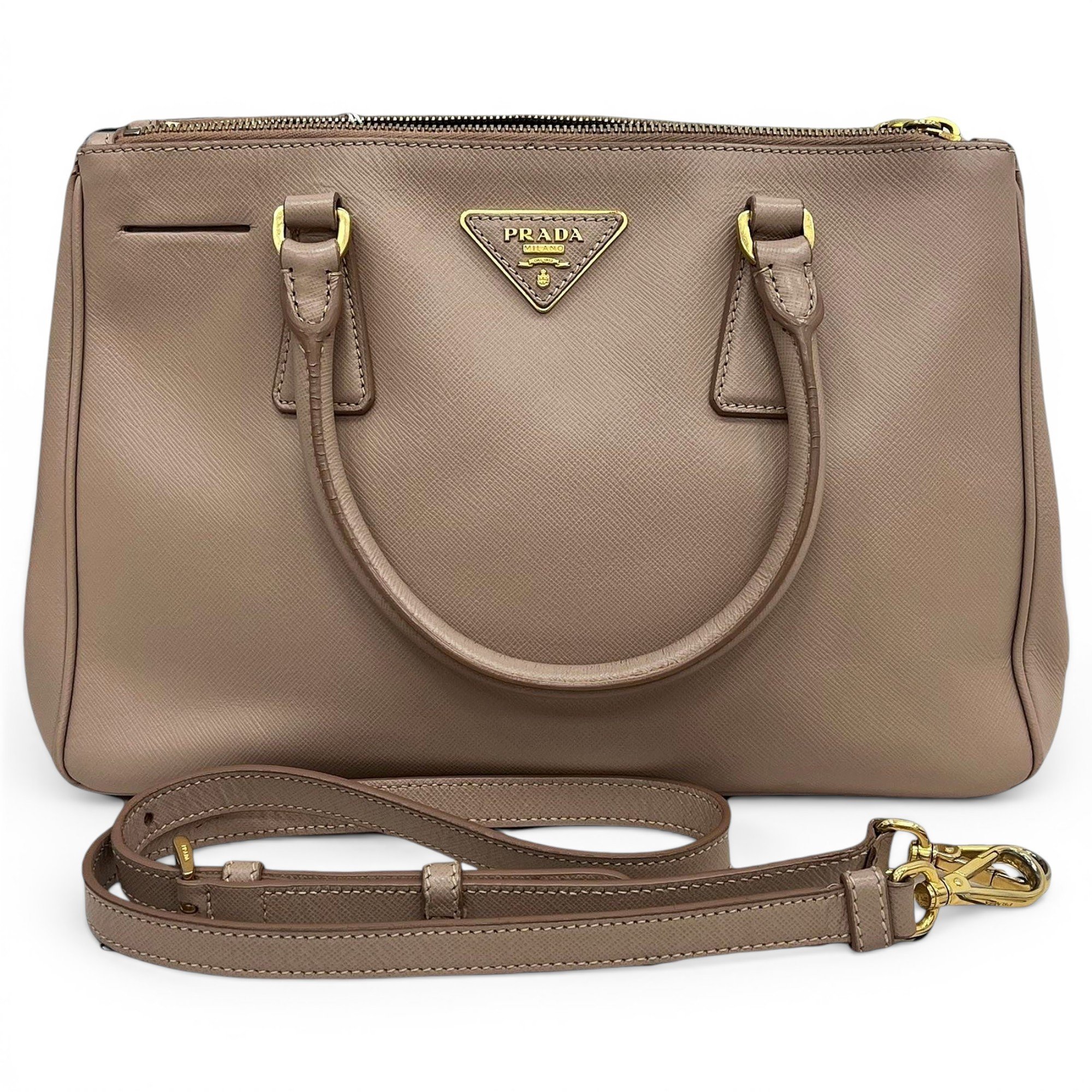 Galleria leather handbag