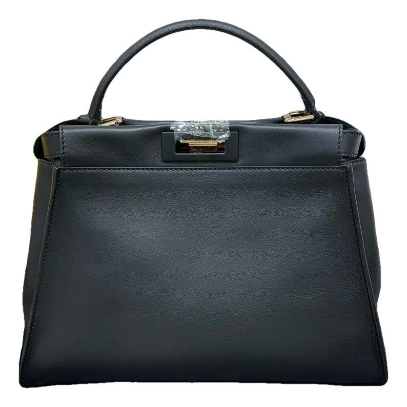 Peekaboo leather handbag