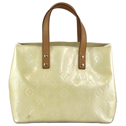 Reade patent leather handbag