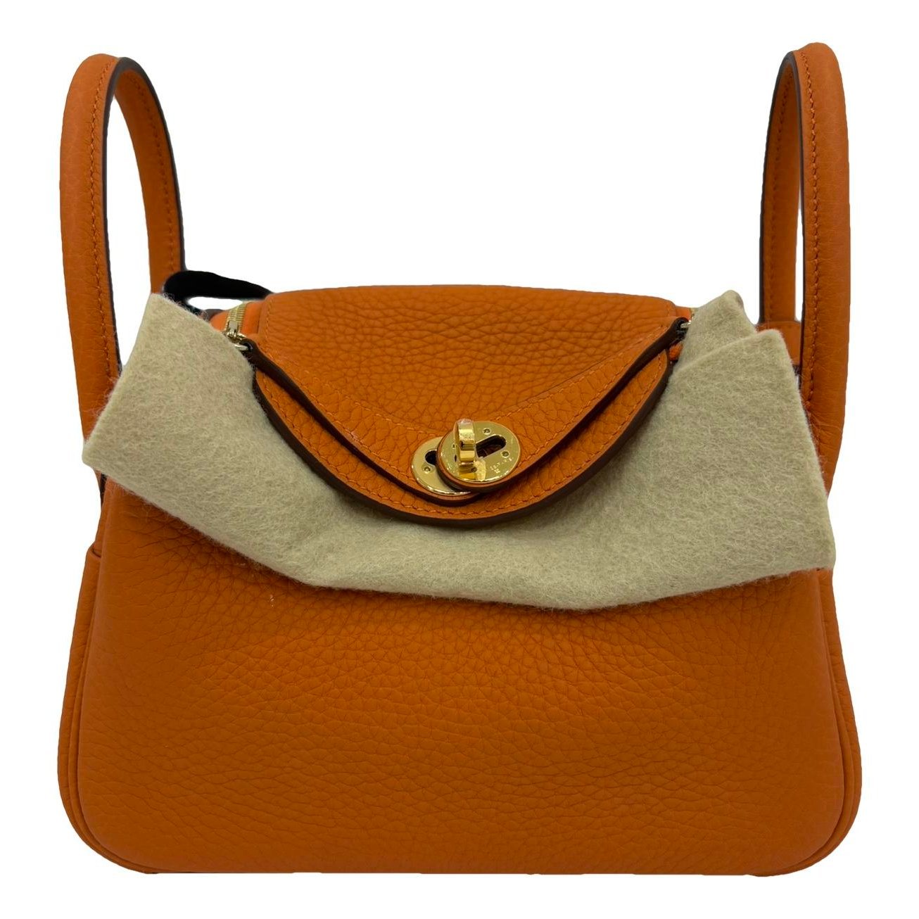 Lindy leather handbag