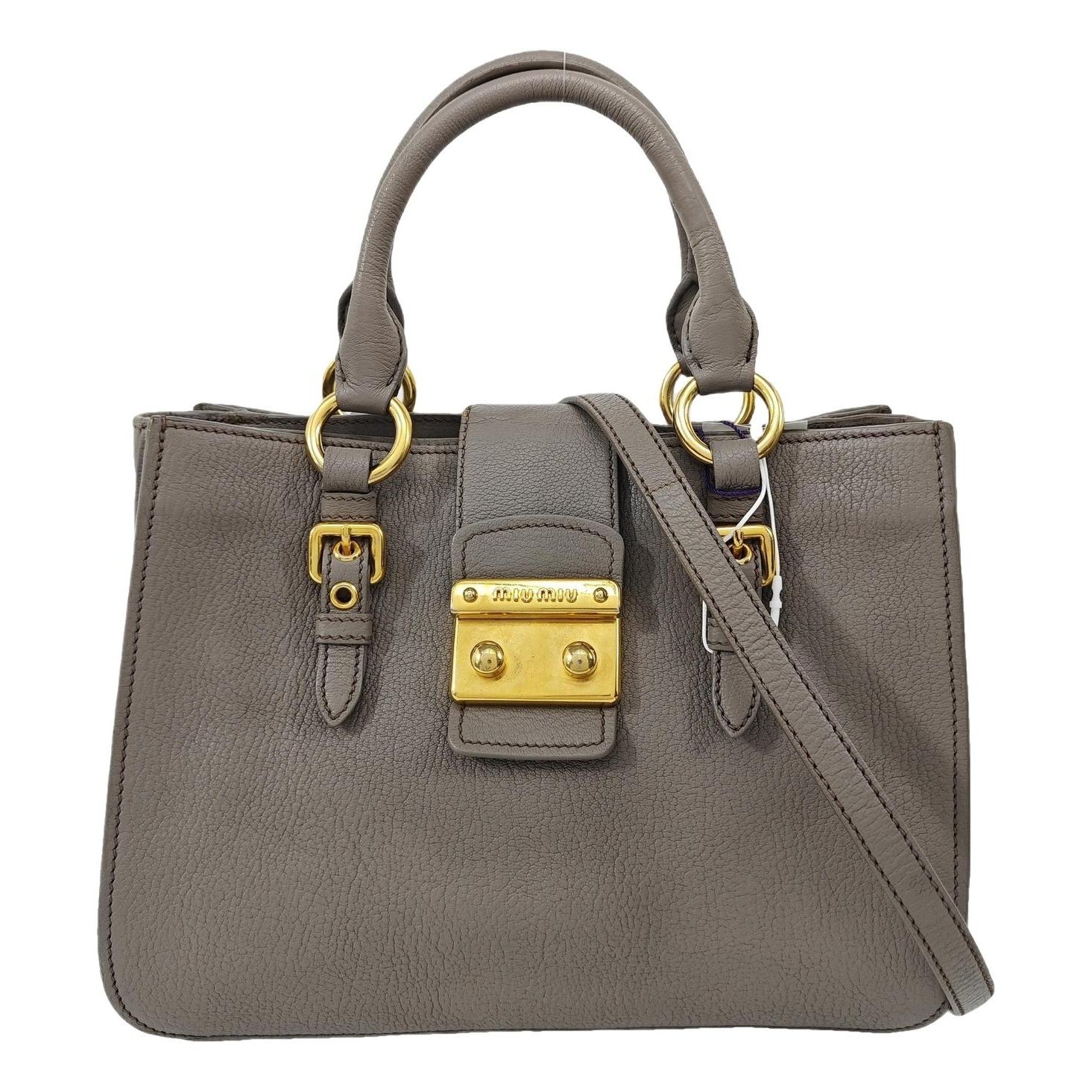Leather handbag