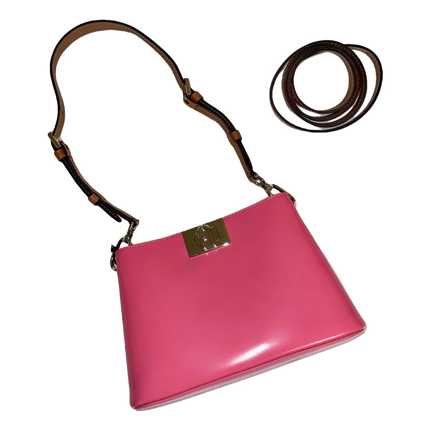 Leather crossbody bag