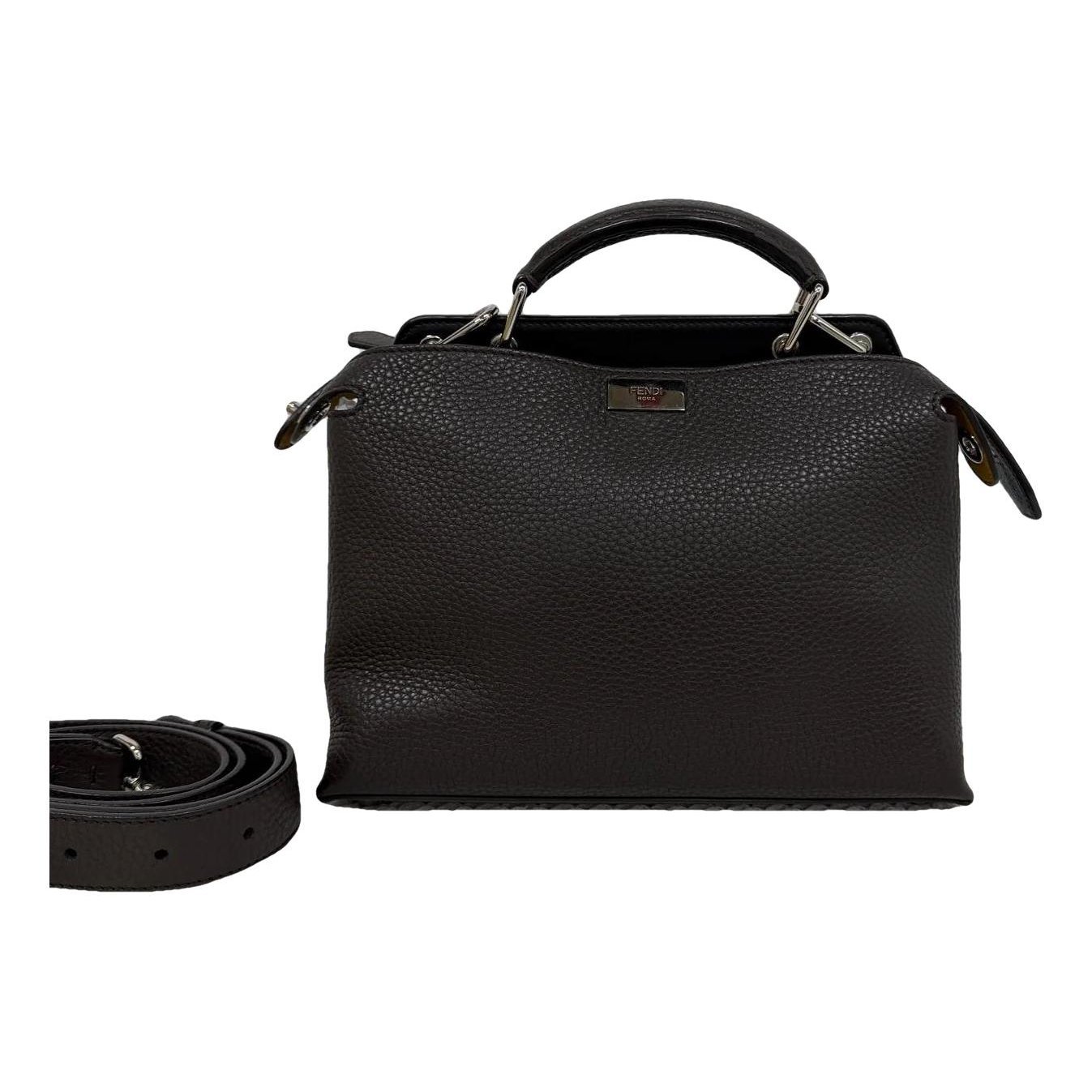 Peekaboo leather handbag