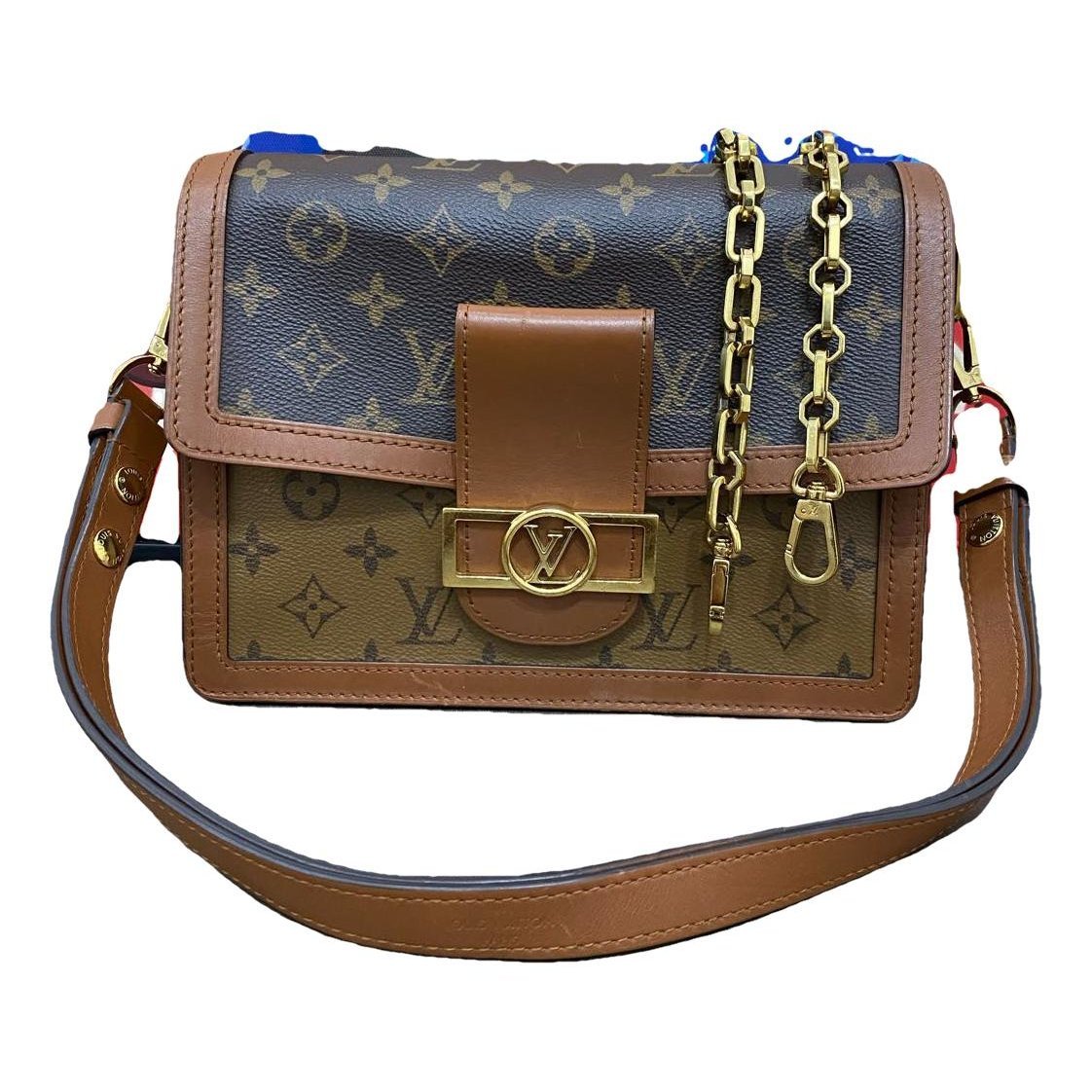 Louis Vuitton Dauphine leather handbag