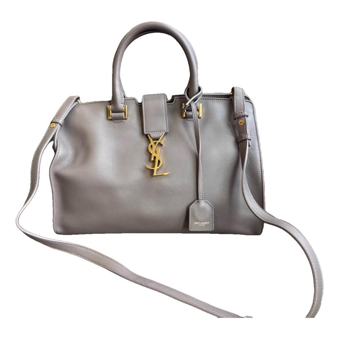 Monogram Cabas leather tote