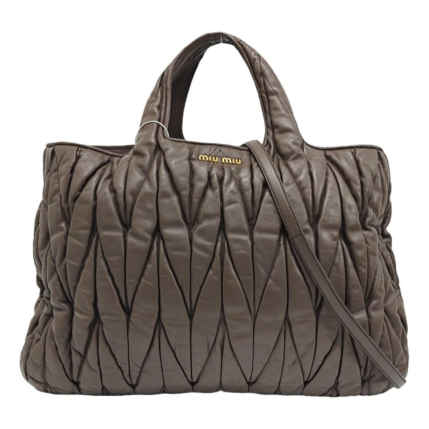 Leather handbag