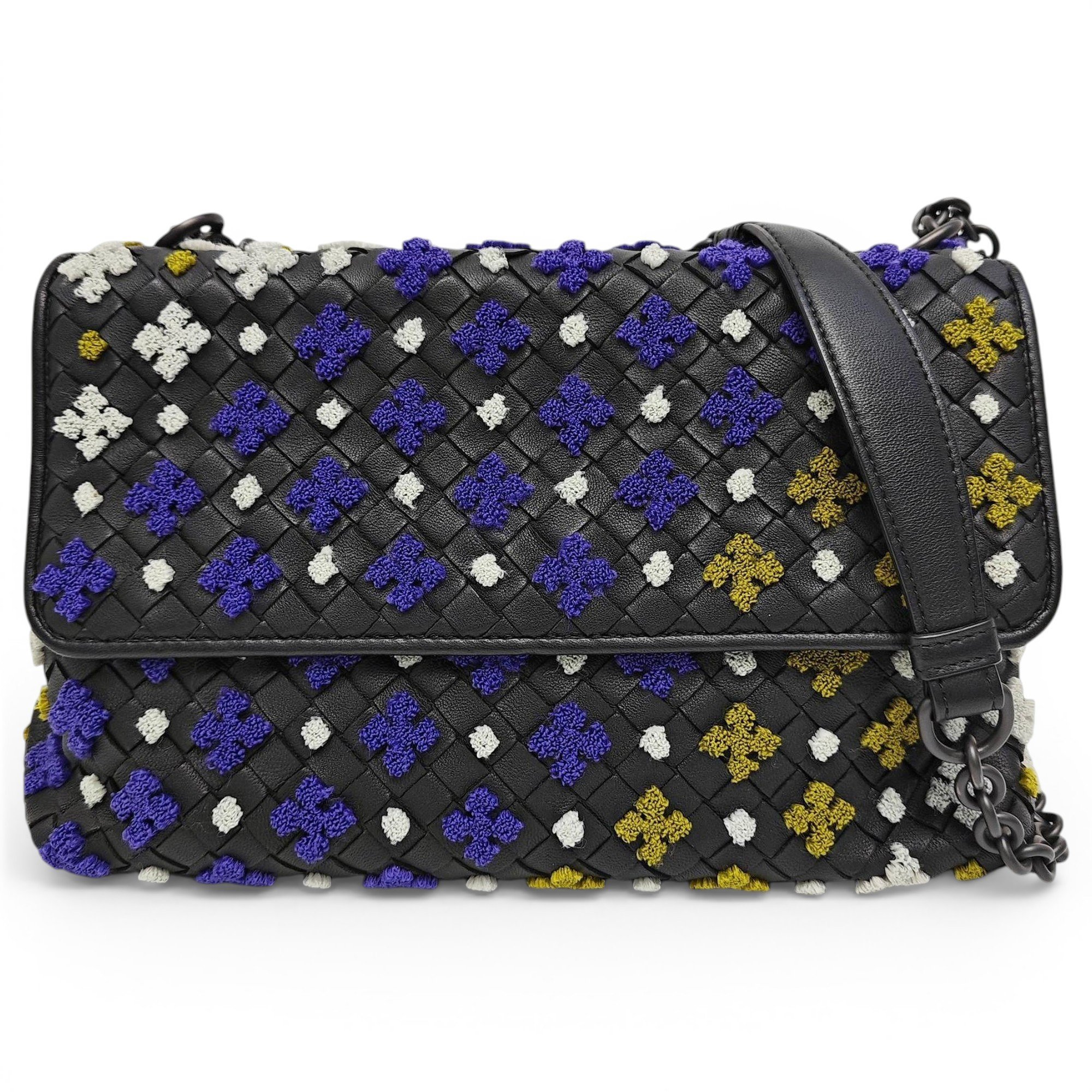 Olimpia leather crossbody bag