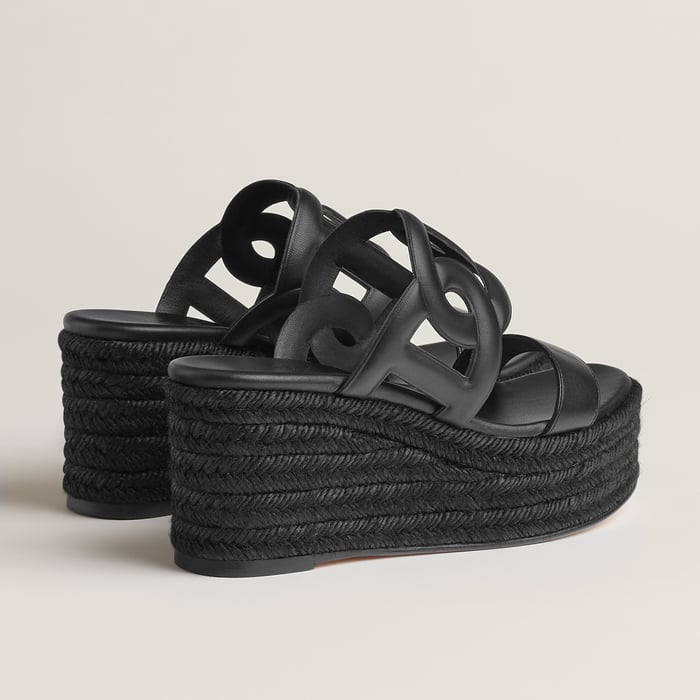 Noir Ithea 30 Espadrille