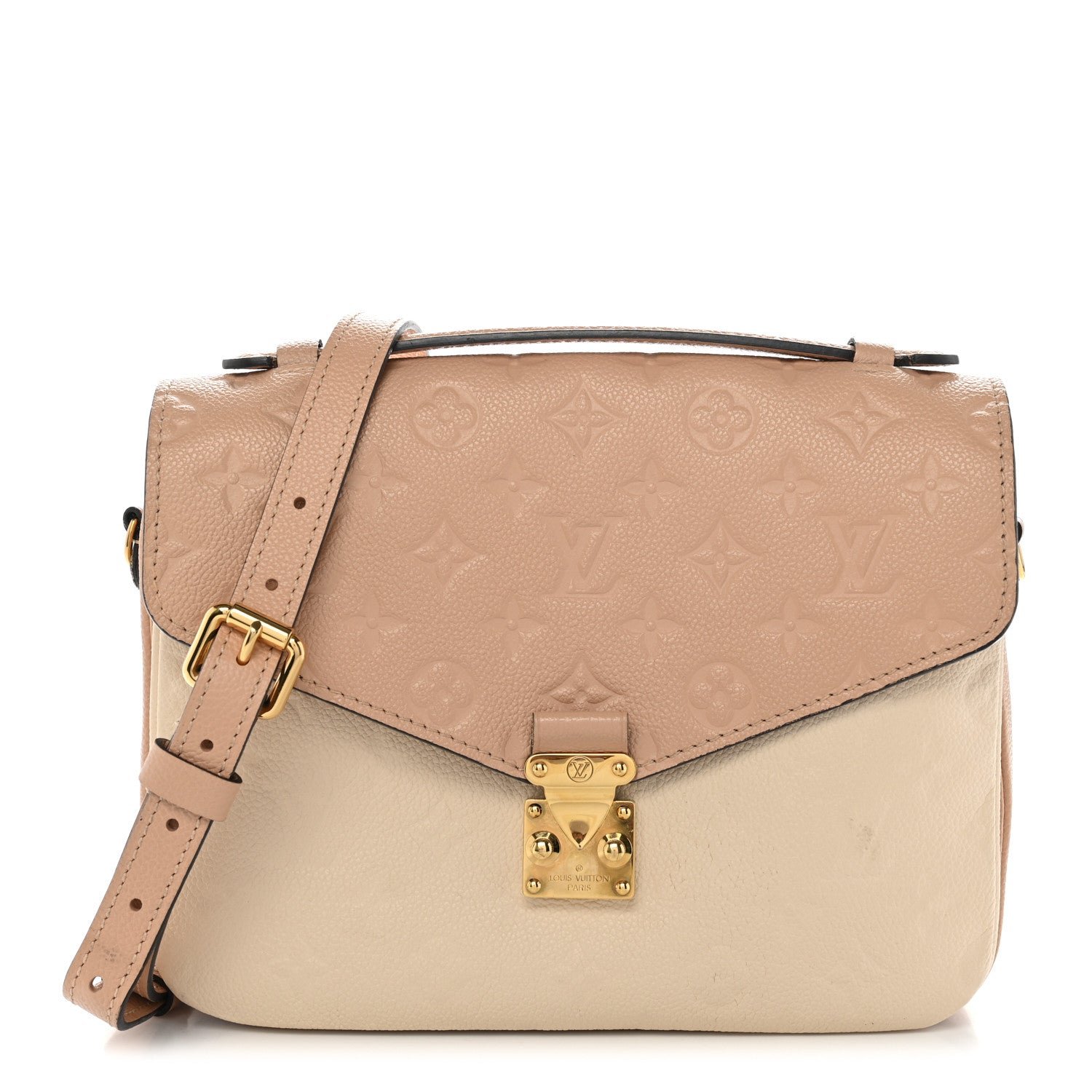 Louis Vuitton Empreinte Pochette Metis Beige Rose Creme
