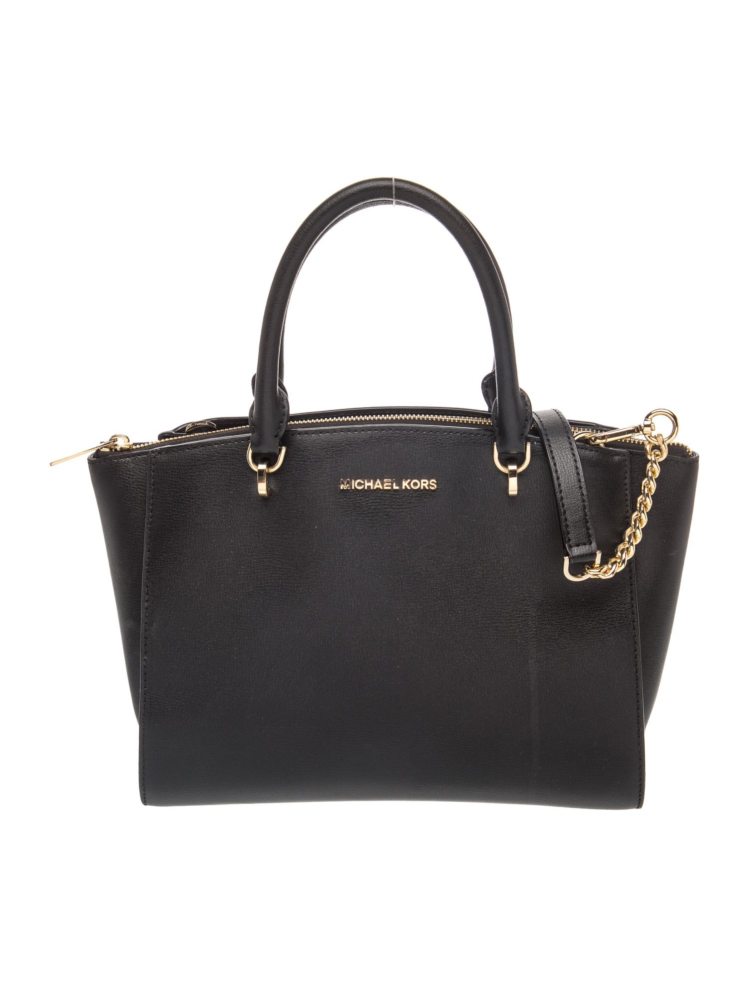 Leather Top Handle Bag