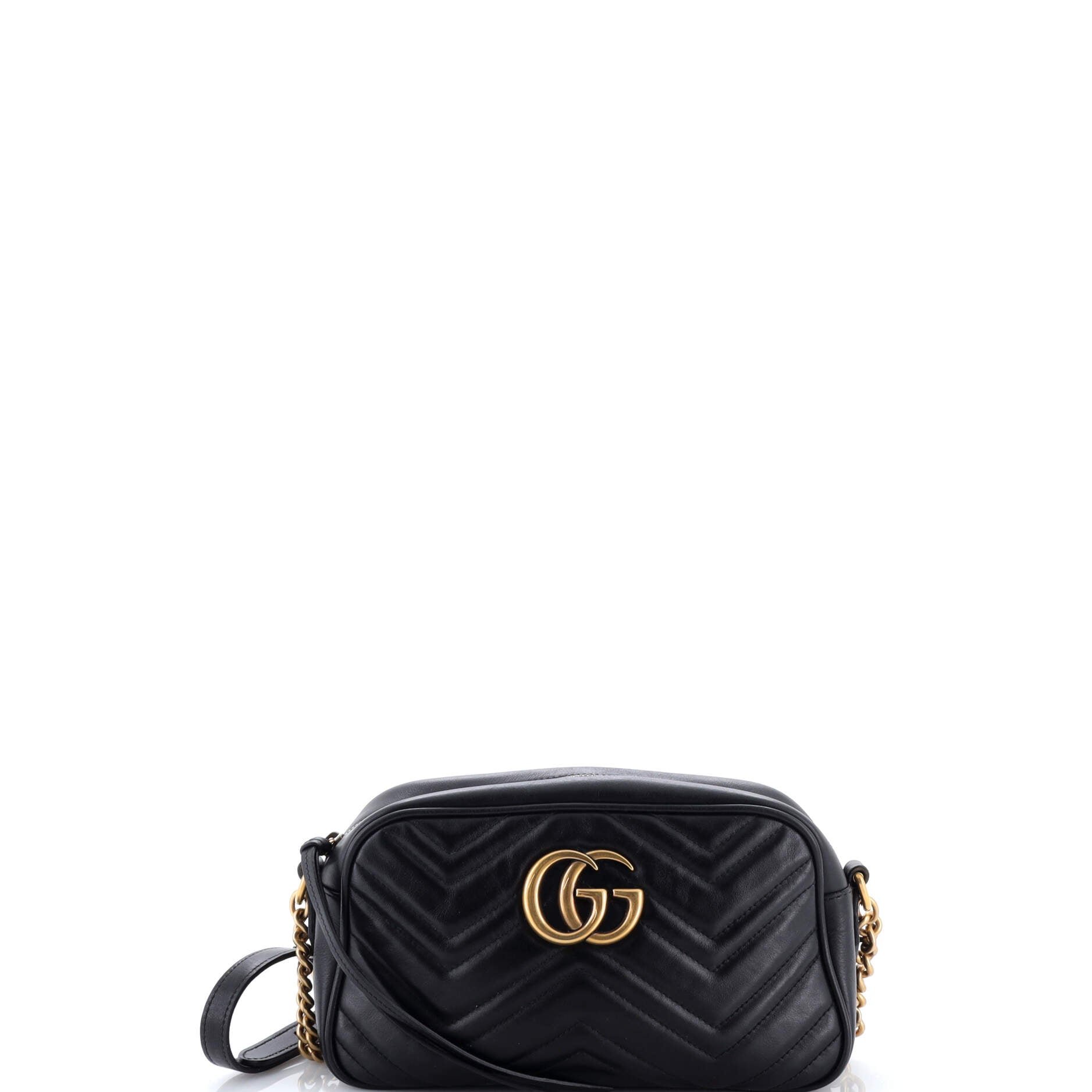 GG Marmont Shoulder Bag Matelasse Leather Small