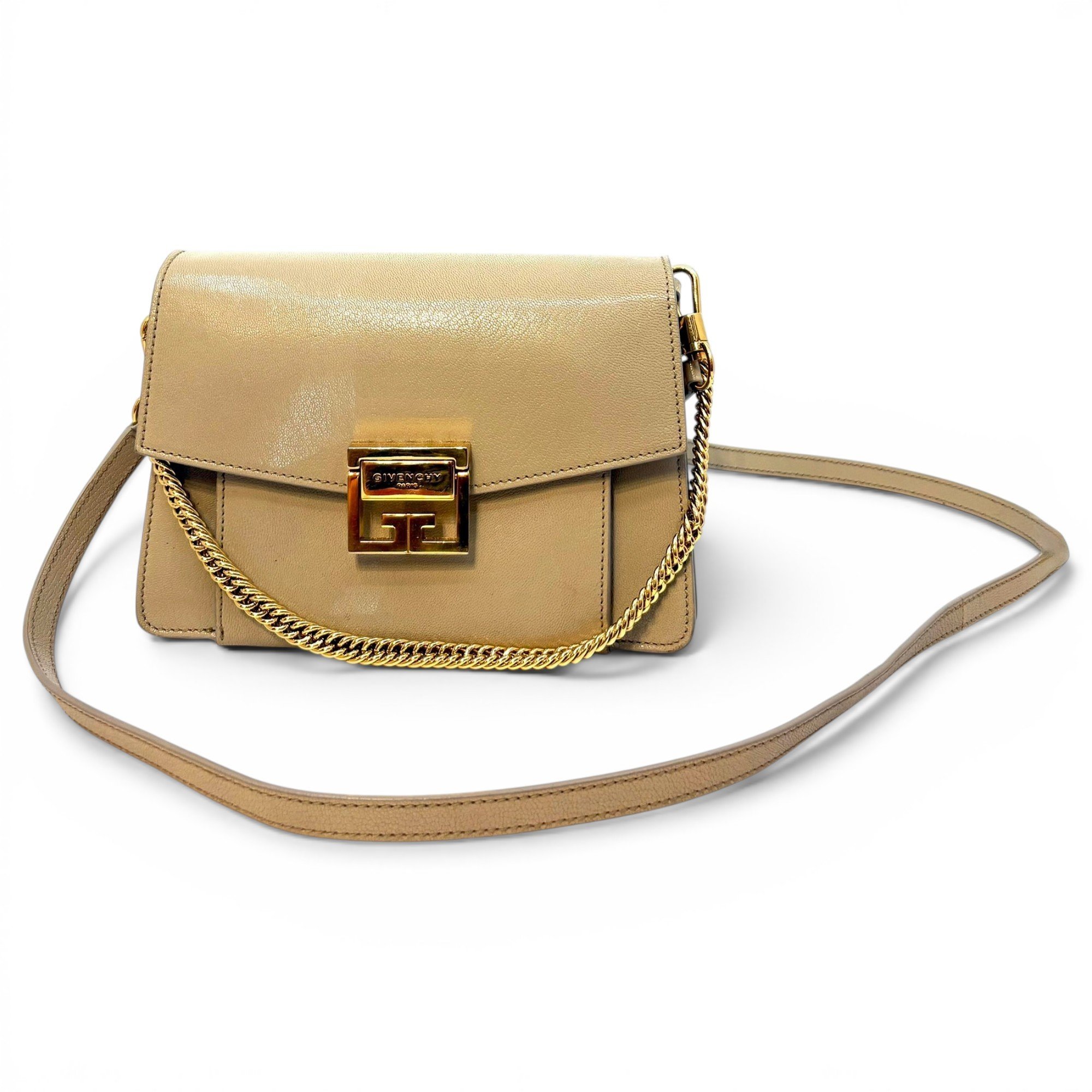 GV3 leather crossbody bag