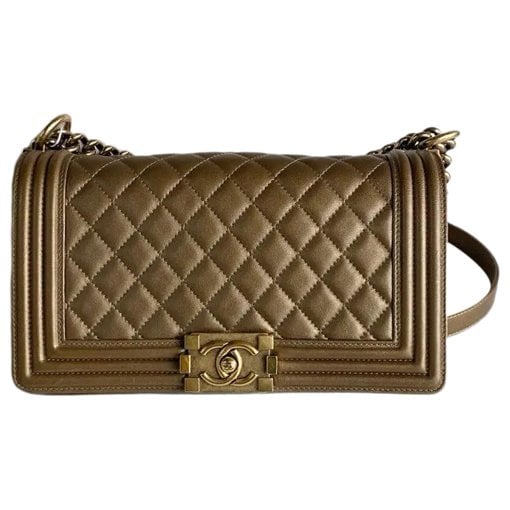 Boy leather crossbody bag