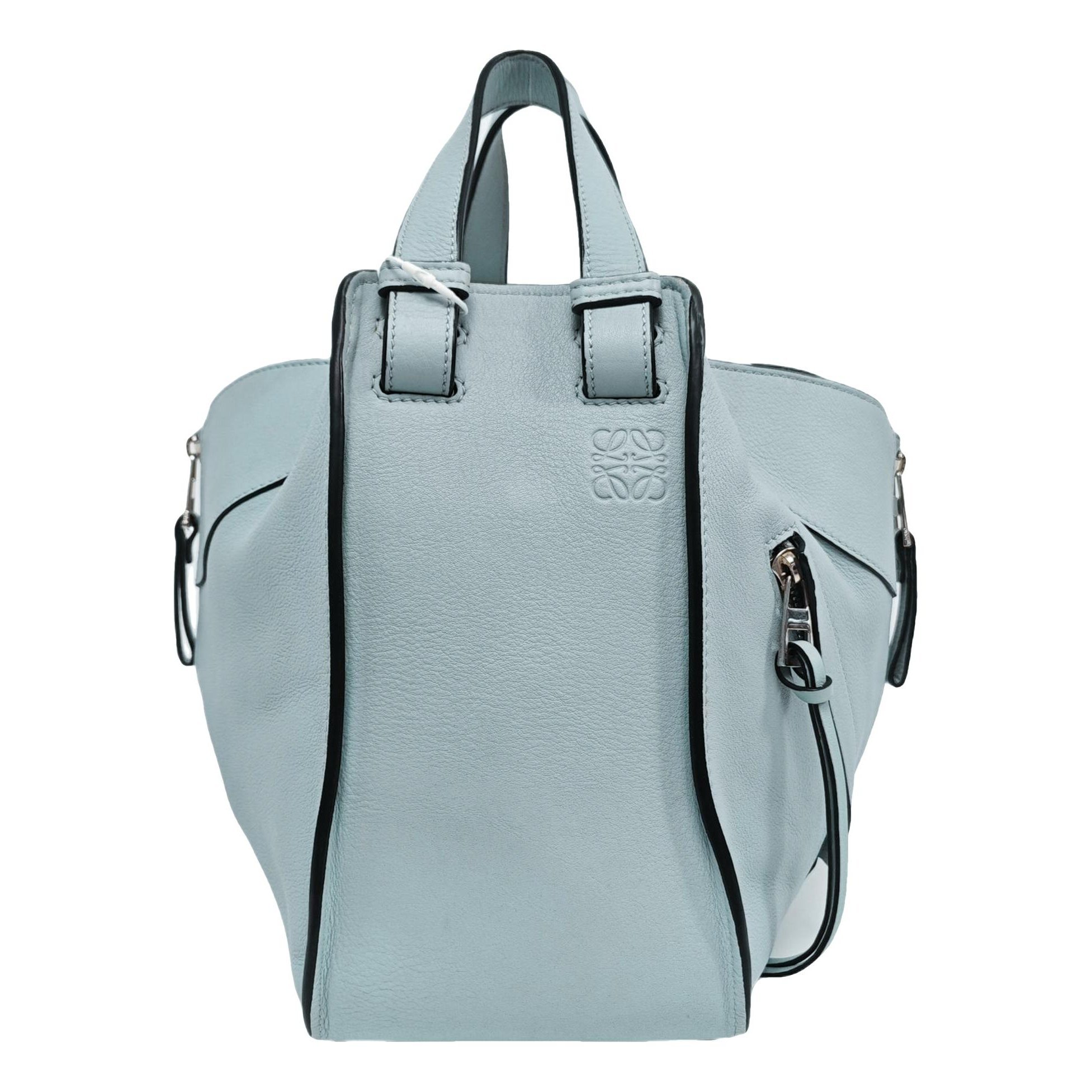 Hammock leather handbag
