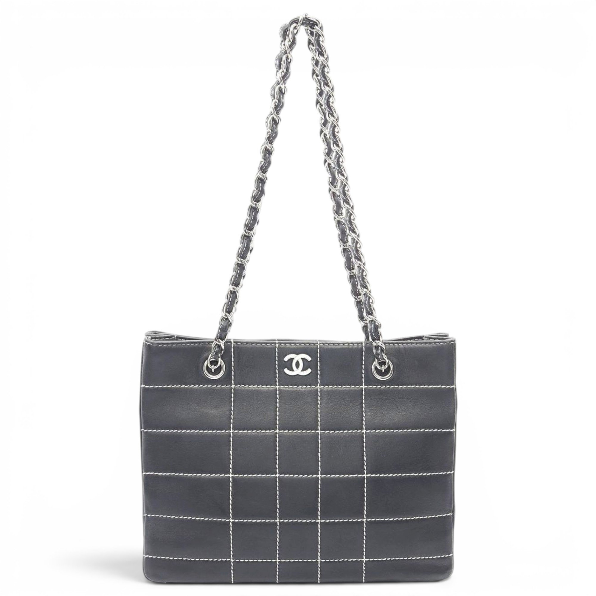 Leather tote