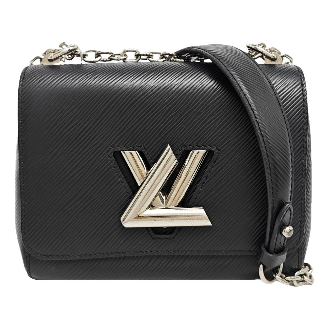 Twist leather handbag